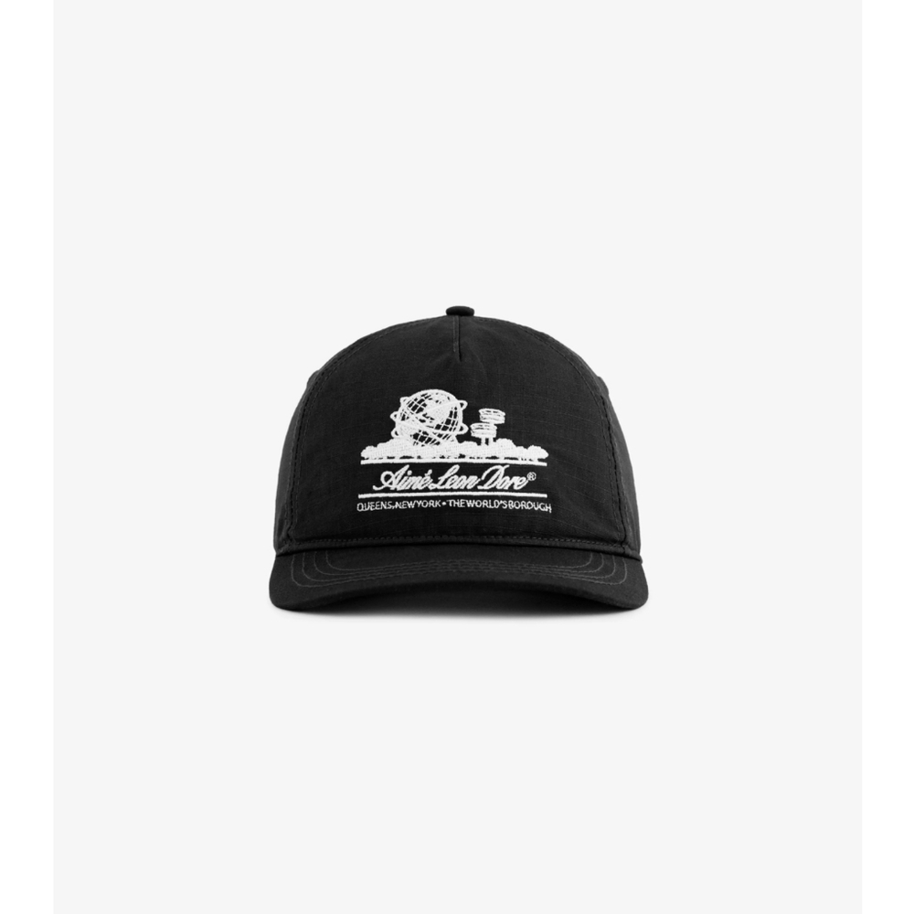 Aime Leon Dore BLACK Unisphere Snapback NEW RELEASE F/W2023 + ALD shopping bag